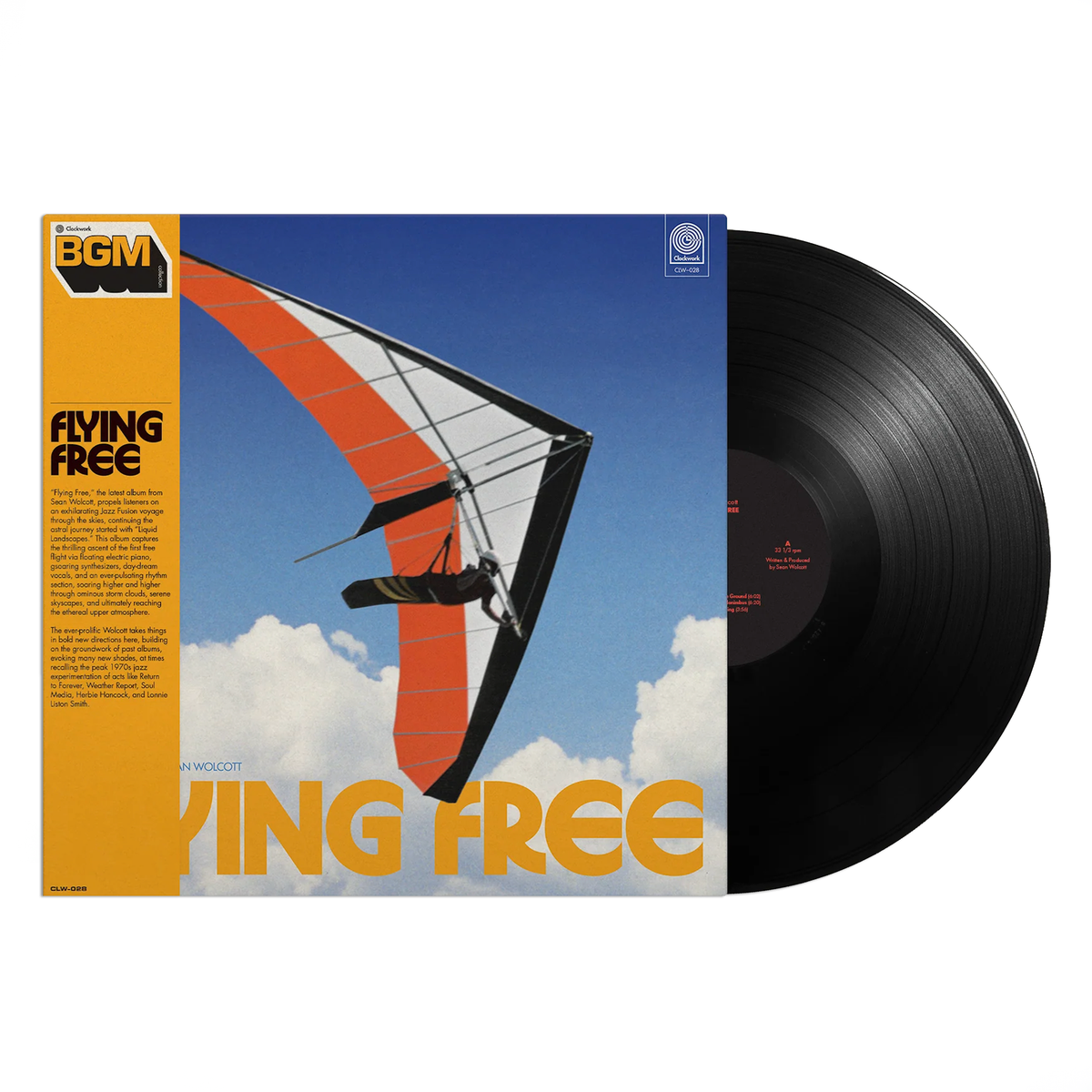 Sean Wolcott - Flying Free LP [JAZZ / FUSION] (Clockwork Records