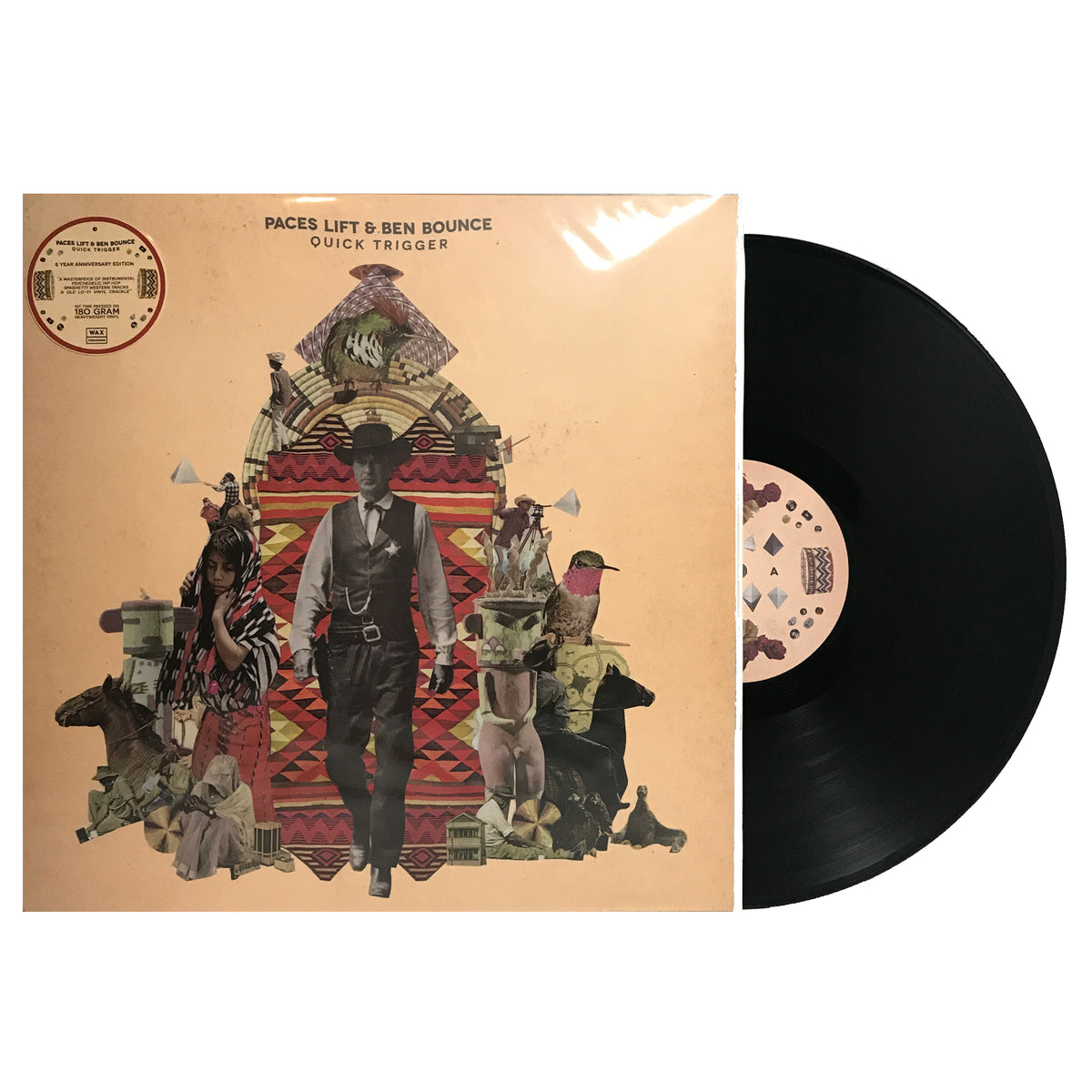 Paces Lift and Ben Bounce - Quick Trigger. LP [SPAGHETTI WESTERN