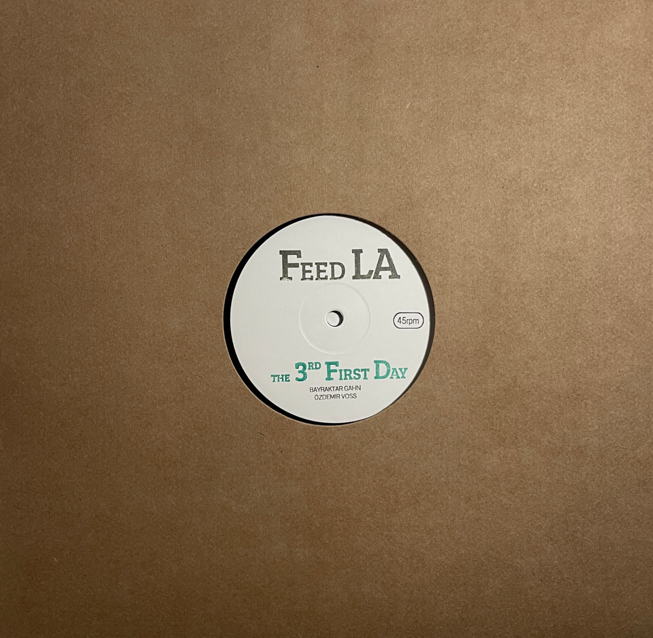 FEED LA - HIKAYE / THE 3RD FIRST DAY 12" [JAZZ / POST-ROCK]