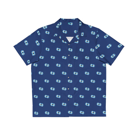 Wax Hands - Hawaiian Shirt (Blue)