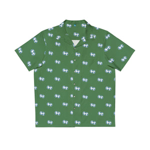 Wax Hands - Hawaiian Shirt (Green)