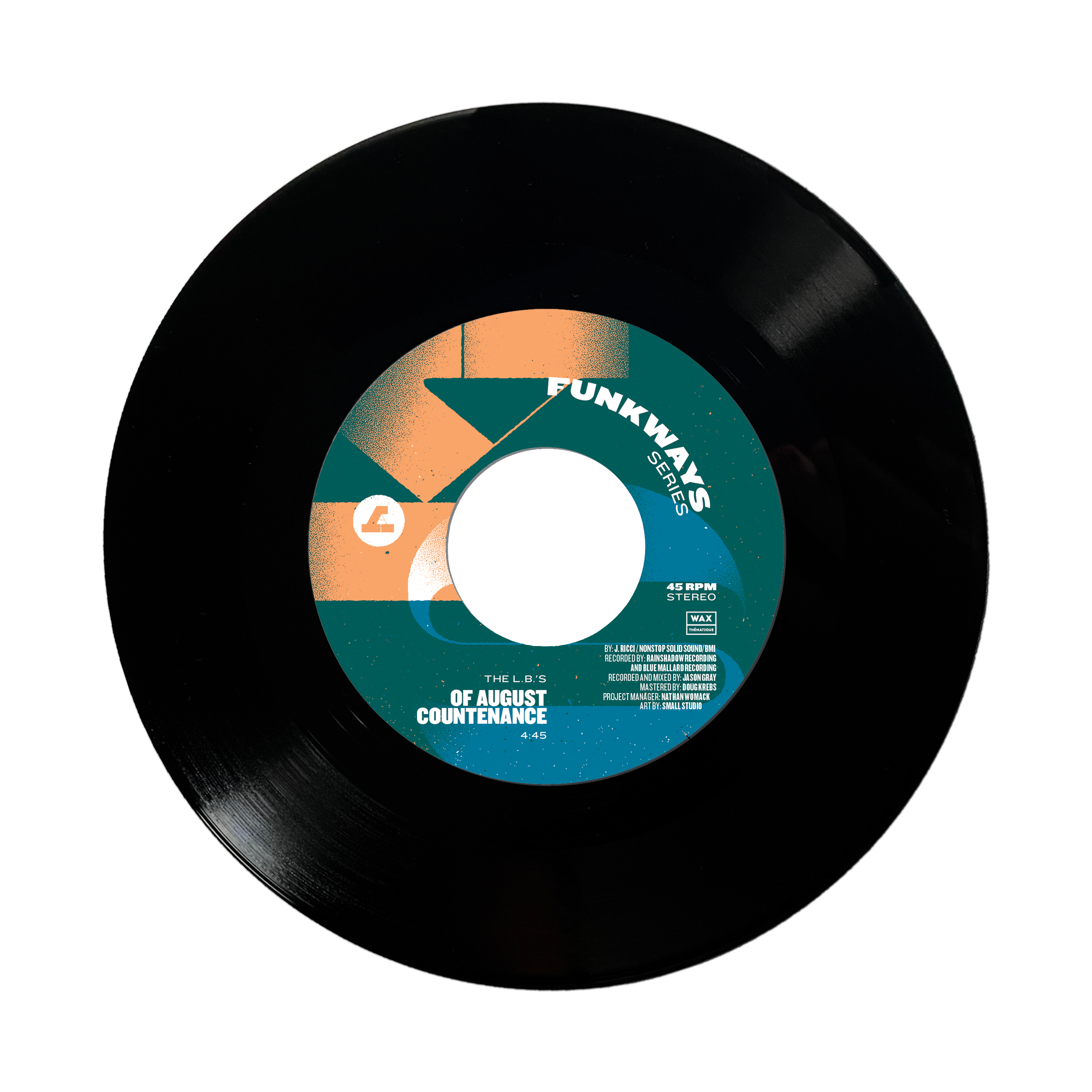 Funkways Series 4: The L.B.'s - Of August Countenance 7" [ETHIO-JAZZ / DUB] Wax Thématique #18
