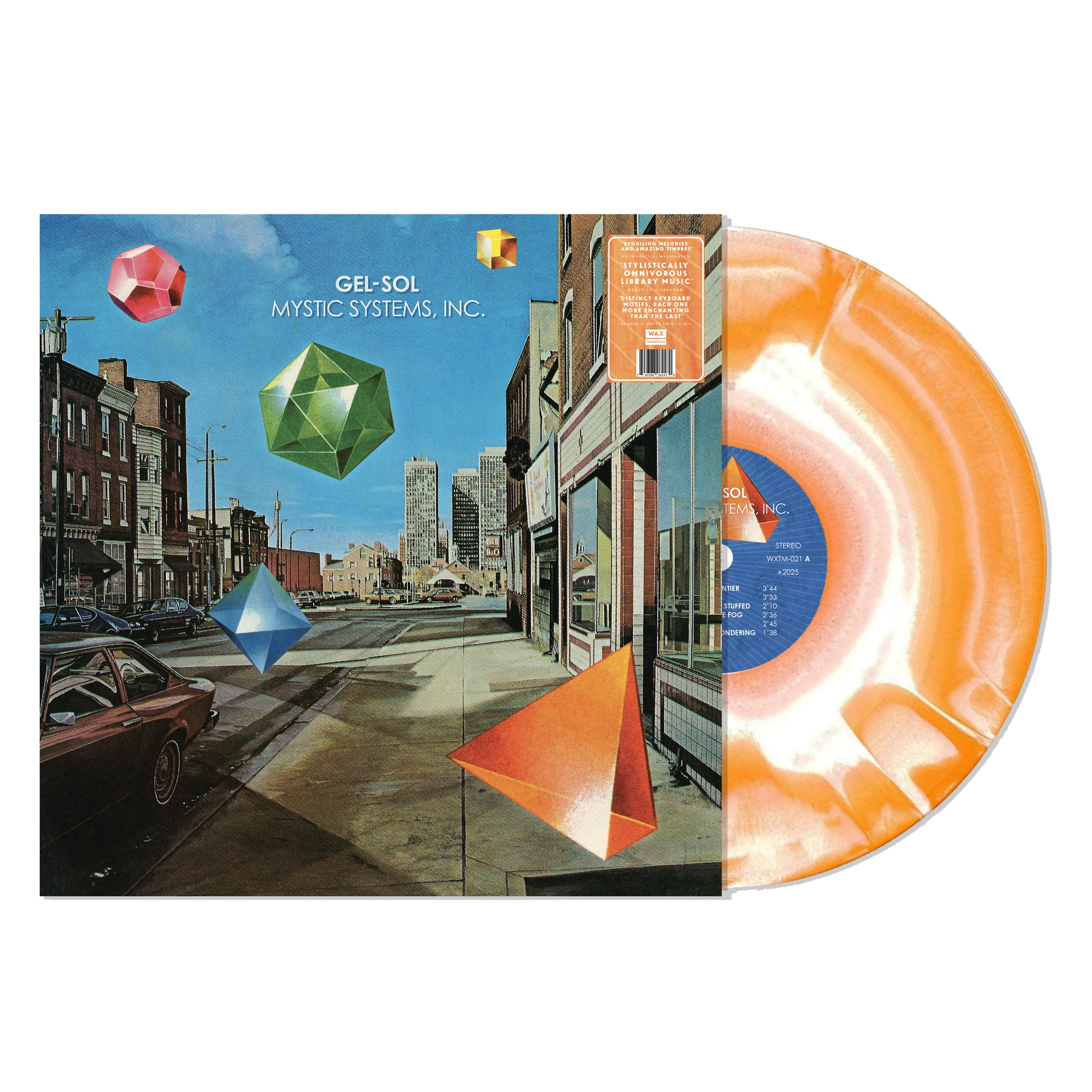 GEL-SOL - "Mystic Systems, Inc." LP [CINEMATIC/LIBRARY] Wax Thématique #21