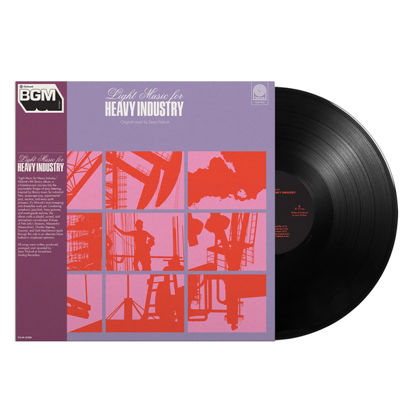 Sean Wolcott - Light Music for Heavy Industry LP [JAZZ / LIBRARY] (Clockwork Records)