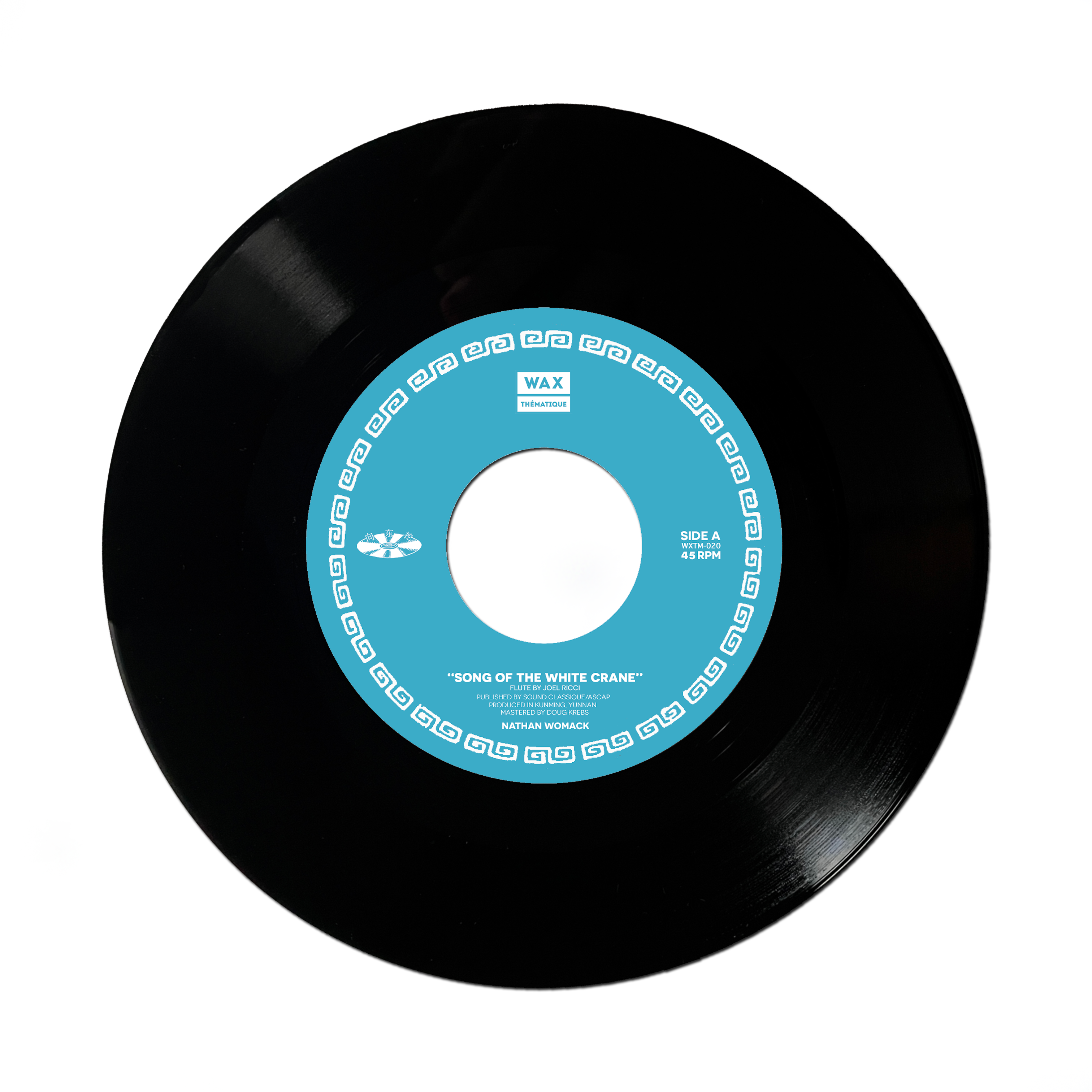 Nathan Womack - "Song of the White Crane" 7" [WORLD GROOVE] Wax Thématique #20