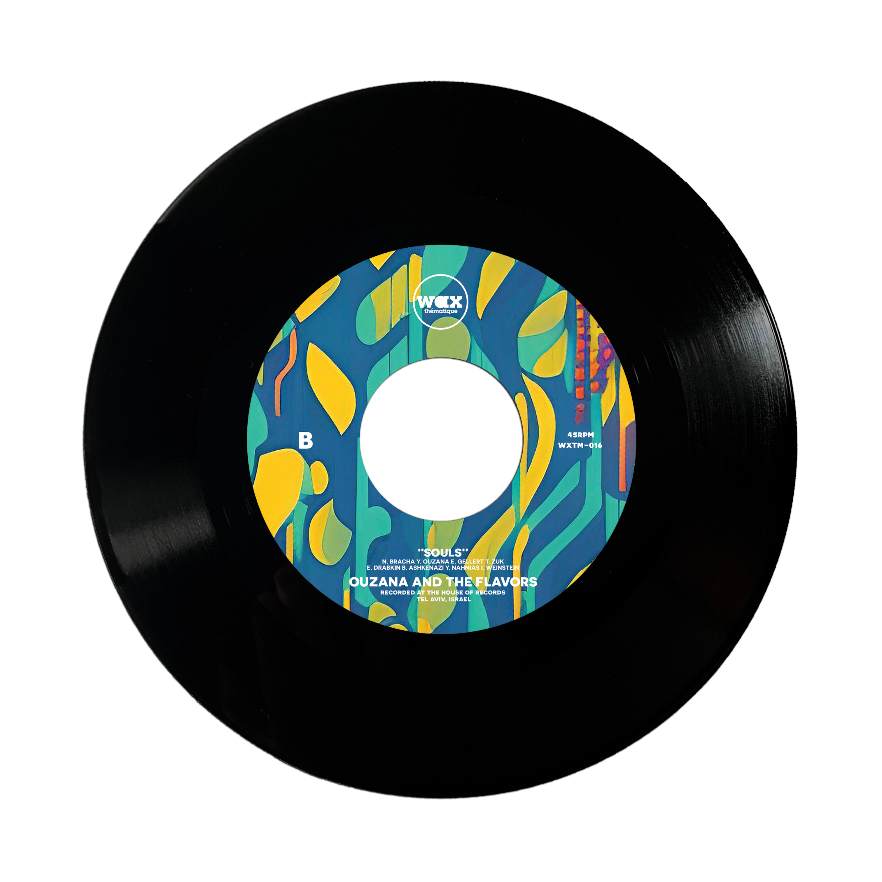 Ouzana and The Flavors - "You Better Believe It" 7" [SOUL / FUNK] Wax Thématique #16