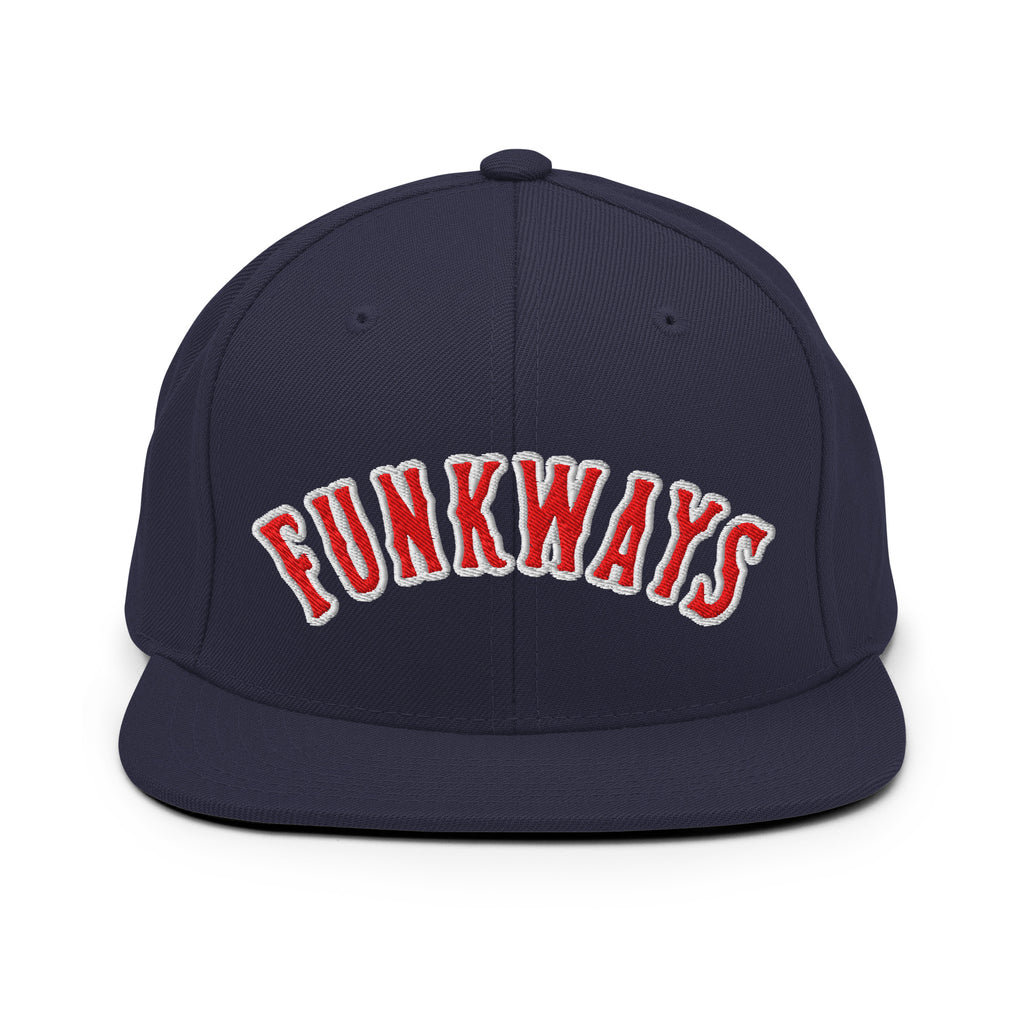Funkways Ballclub - Snapback Hat [NAVY/RED]