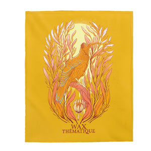 Bird Beats - Yellow Plush Blanket [RUMTUM + WAX THÉMATIQUE]