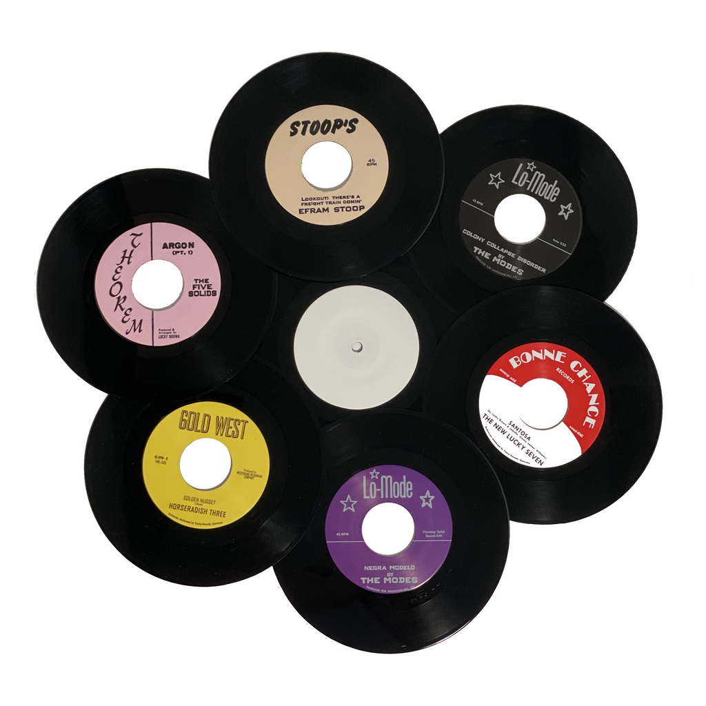 Lucky Brown - 'Mystery Road': 7x7inch Box Set [FUNK / SOUL / BLUES]