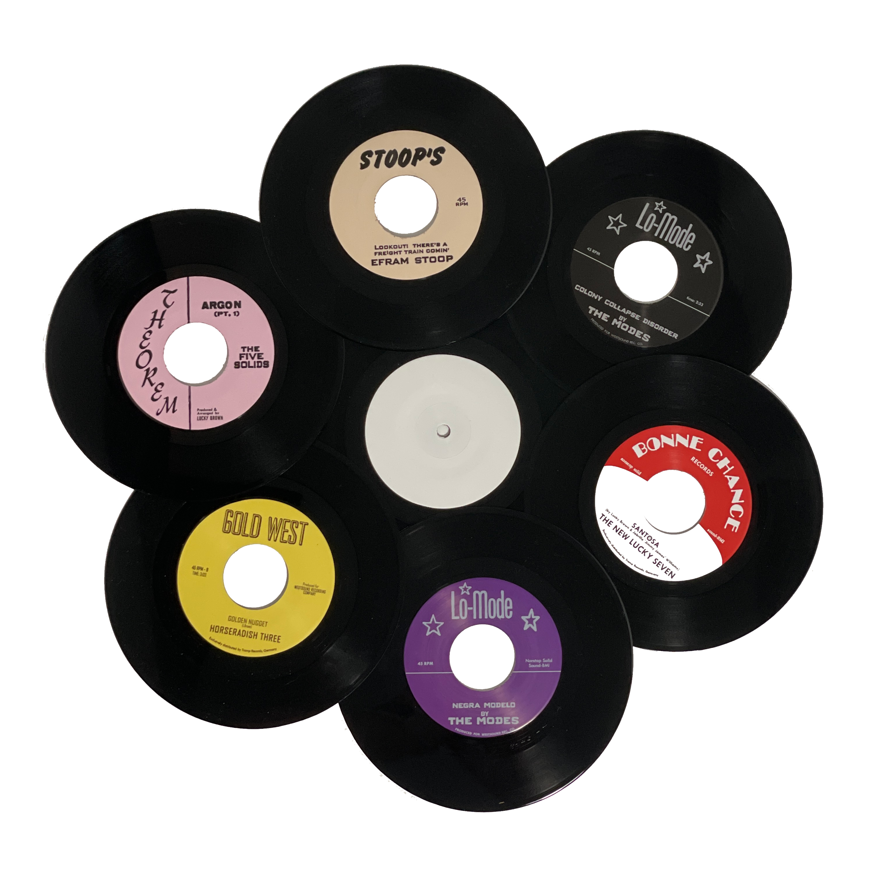 Lucky Brown - 'Mystery Road': 7x7inch Box Set [FUNK / SOUL / BLUES]