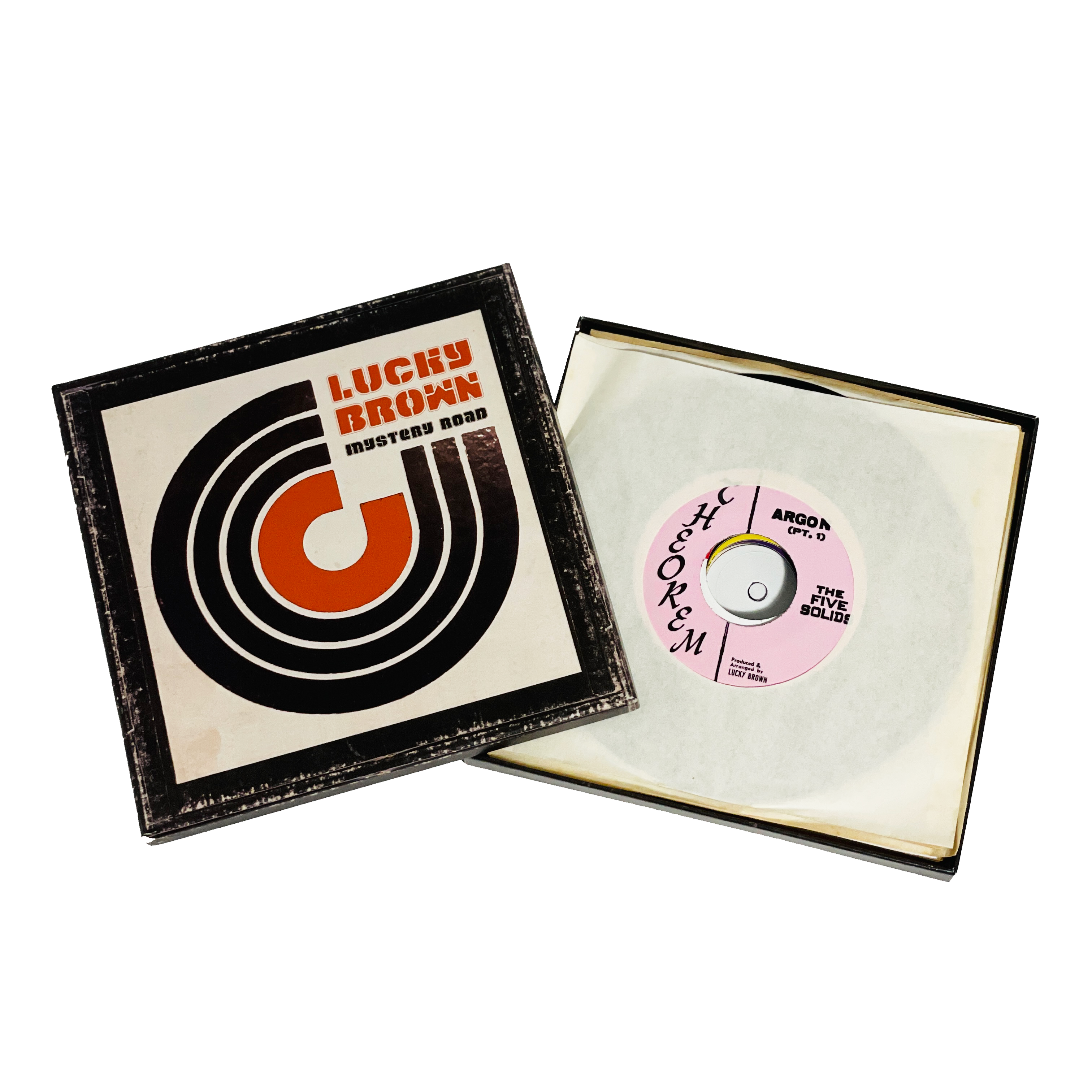 Lucky Brown - 'Mystery Road': 7x7inch Box Set [FUNK / SOUL / BLUES]