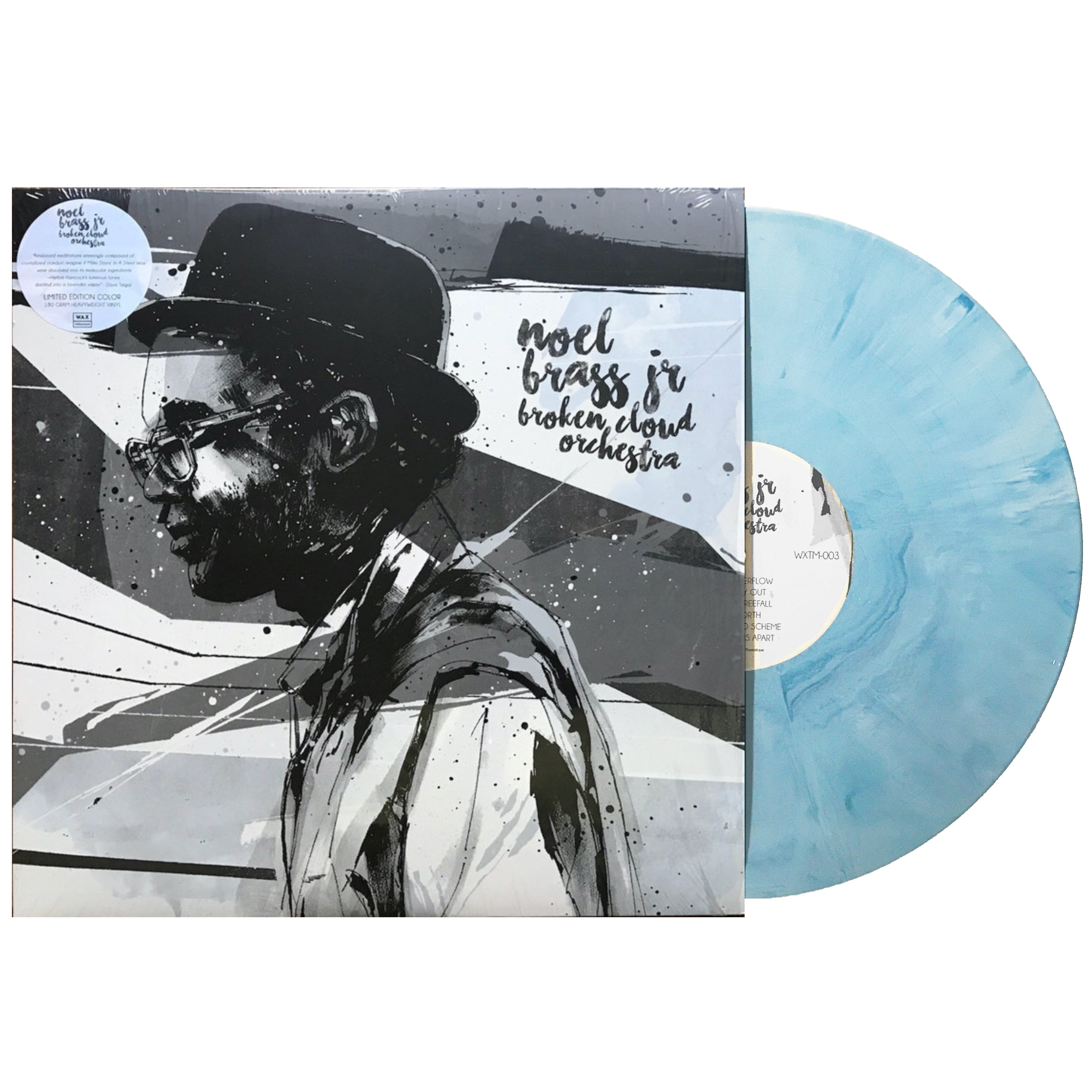 Noel Brass Jr. "Broken Cloud Orchestra" Limited Color Vinyl [AMBIENT / SPACE JAZZ] Wax Thématique #3