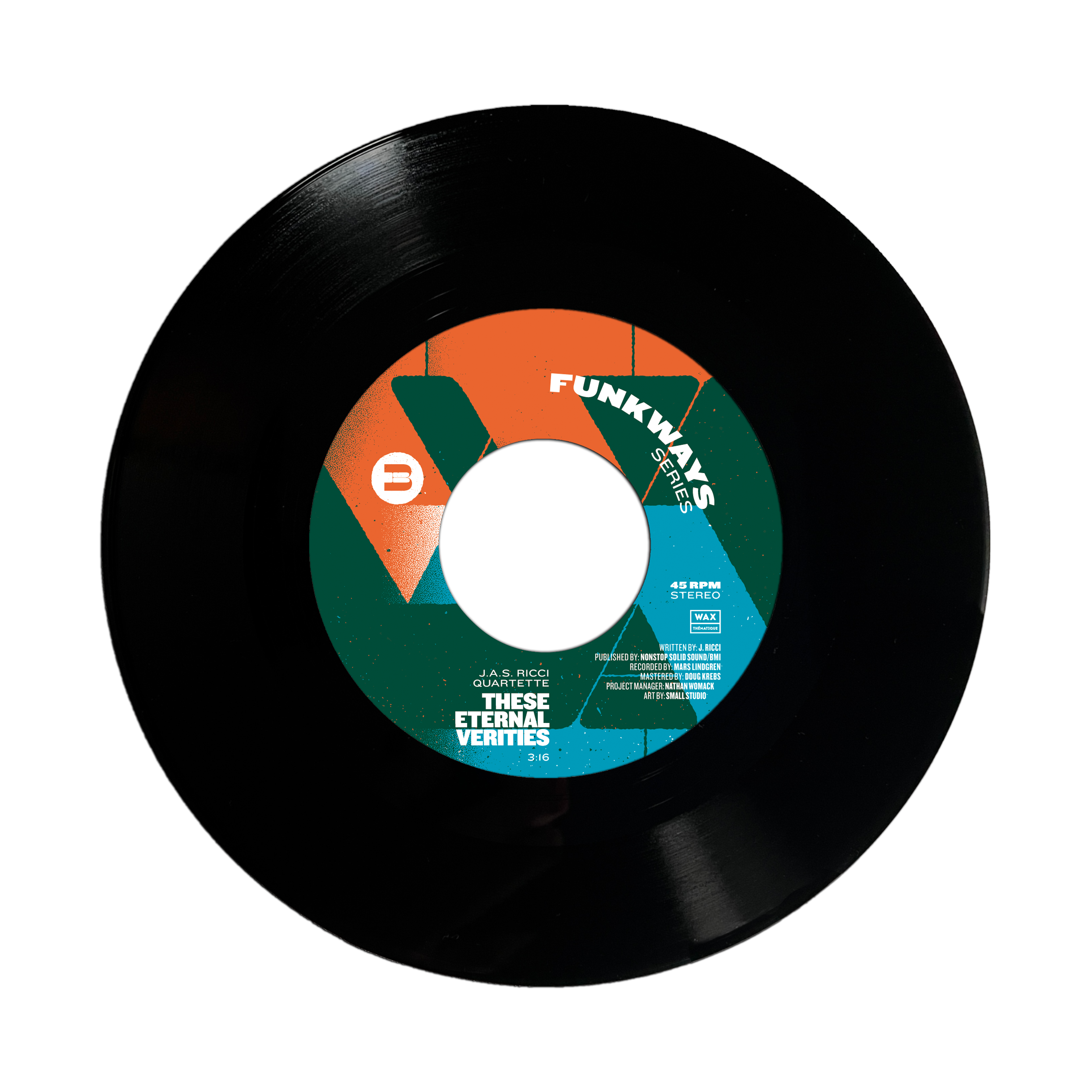Funkways Series 3: Lucky Mystery Now Orchestra - "Fireball" 7" [FUNK / BLUES] Wax Thématique #14