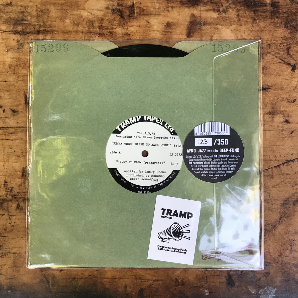 Lucky Brown and the S.G.'S - Pecan Trees Speak To Each Other 10" [MODAL JAZZ/DEEP FUNK]
