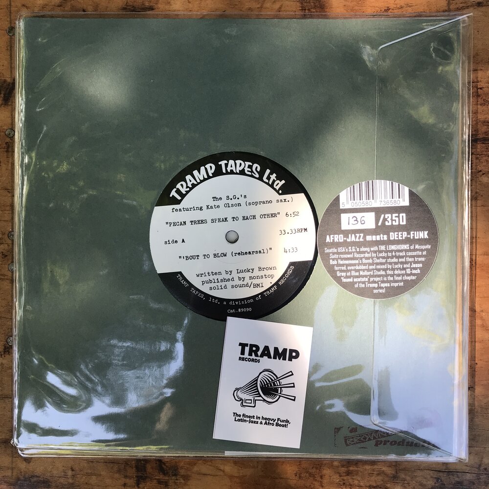 Lucky Brown and the S.G.'S - Pecan Trees Speak To Each Other 10" [MODAL JAZZ/DEEP FUNK]