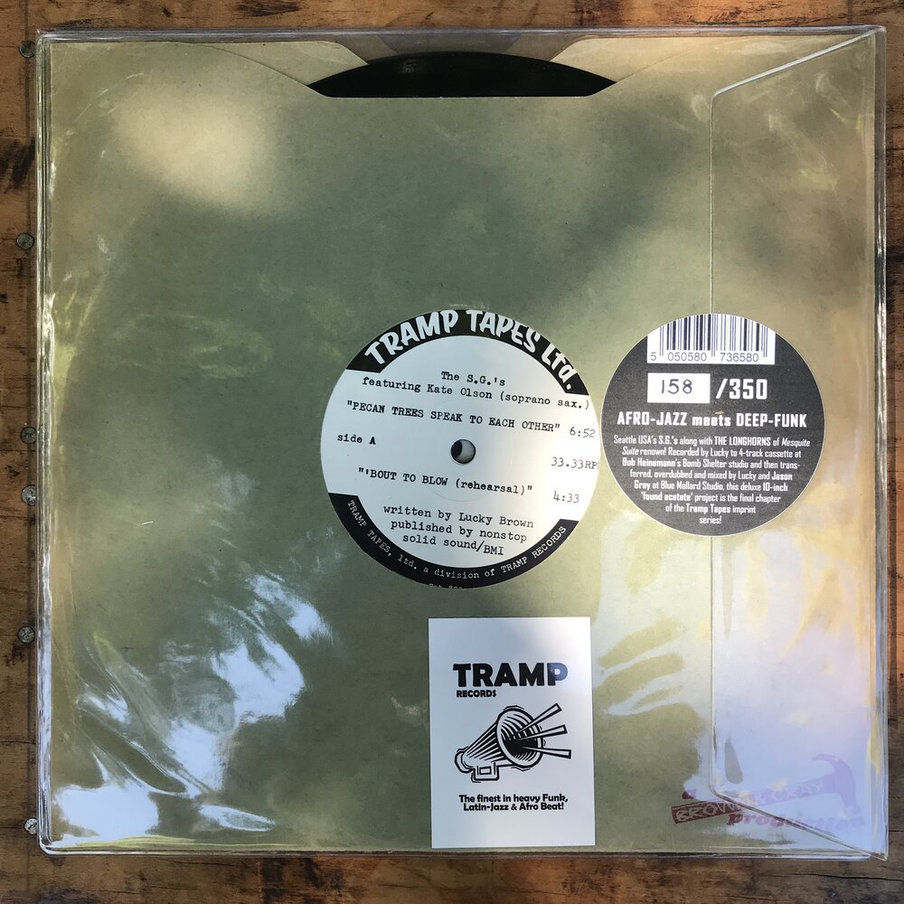Lucky Brown and the S.G.'S - Pecan Trees Speak To Each Other 10" [MODAL JAZZ/DEEP FUNK]