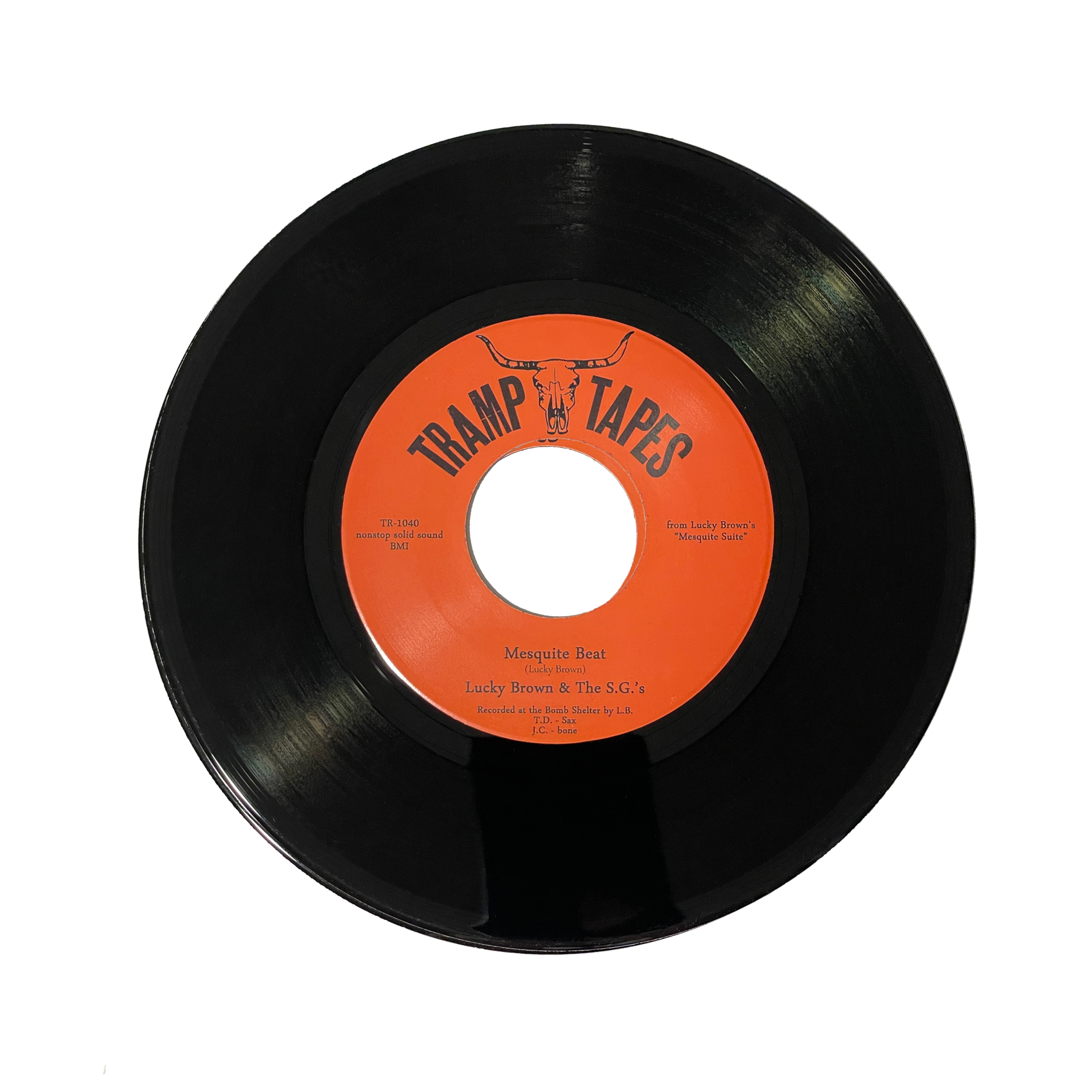 Lucky Brown & The S.G.'s - Mesquite Beat 7" [FUNK / SOUL]