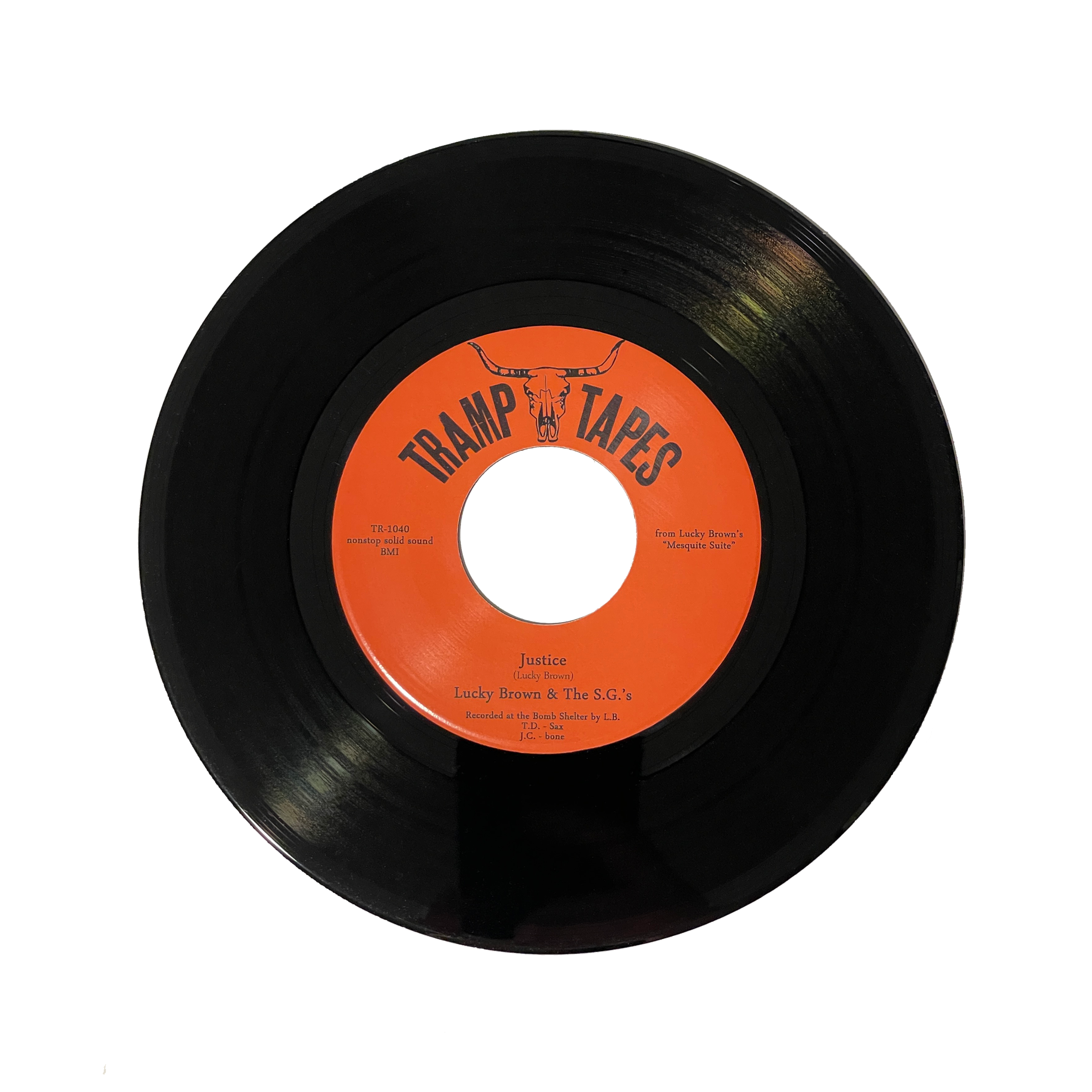 Lucky Brown & The S.G.'s - Mesquite Beat 7" [FUNK / SOUL]