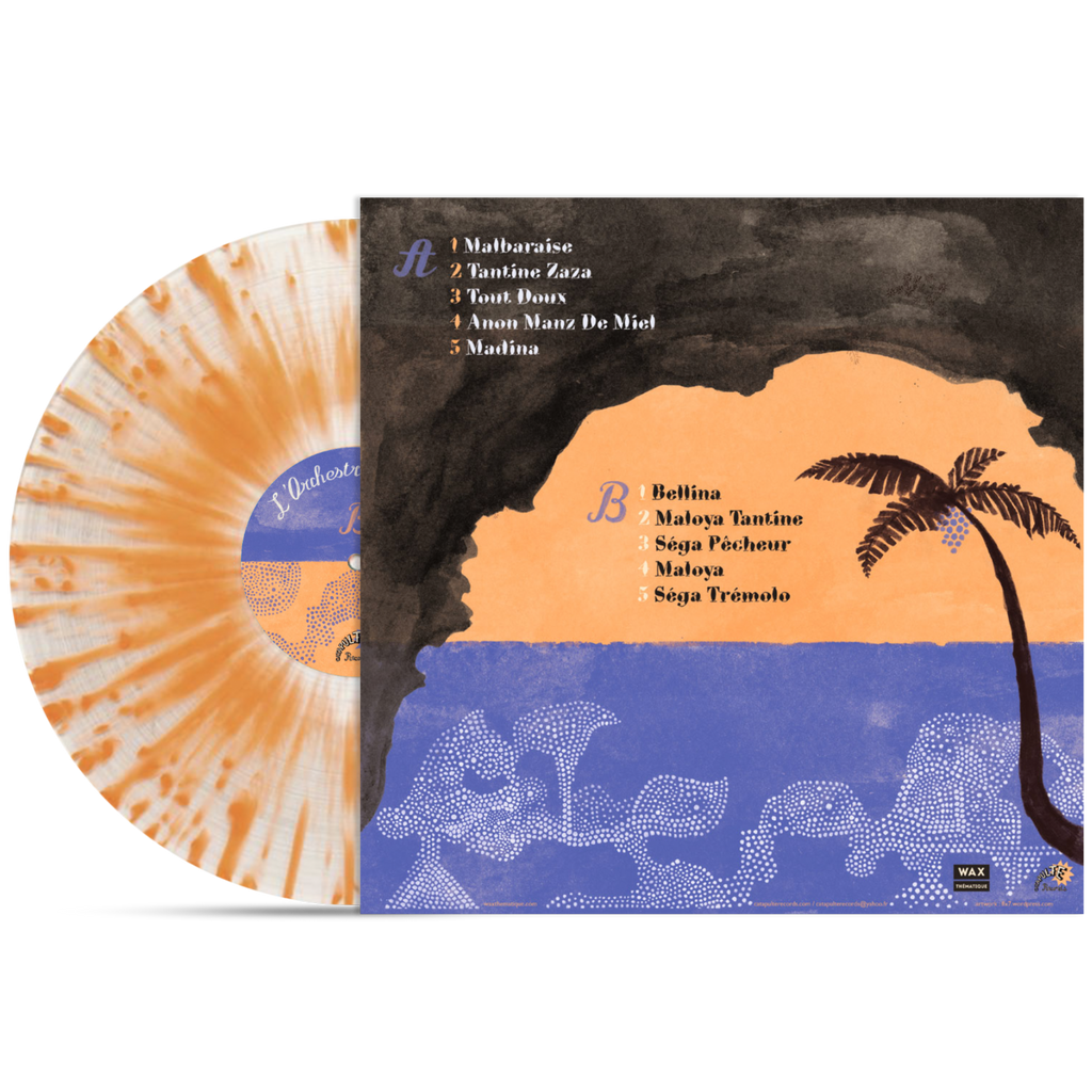 Les Pythons De La Fournaise - L ‘Orchestre du Piton. Limited Edition LP [MALOYA / SÉGA] Wax Thématique #8