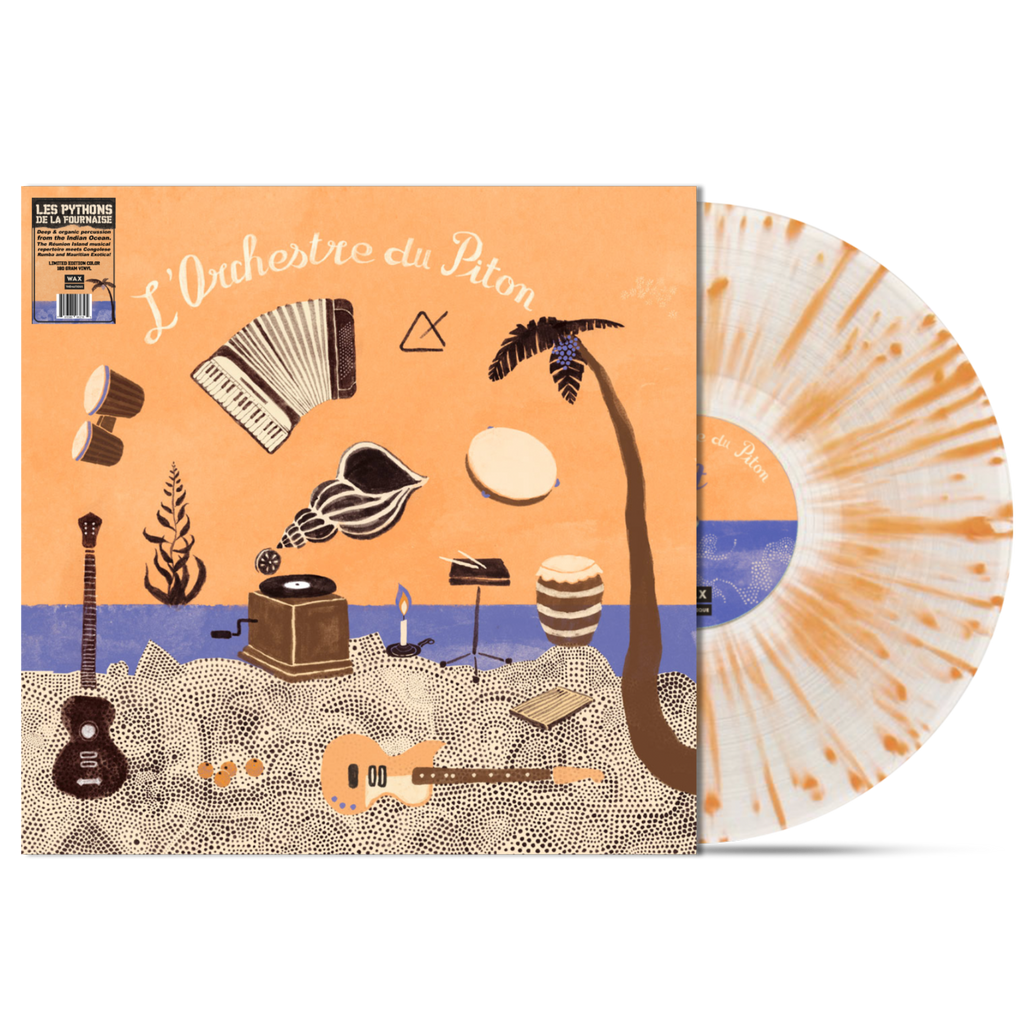 Les Pythons De La Fournaise - L ‘Orchestre du Piton. Limited Edition LP [MALOYA / SÉGA] Wax Thématique #8