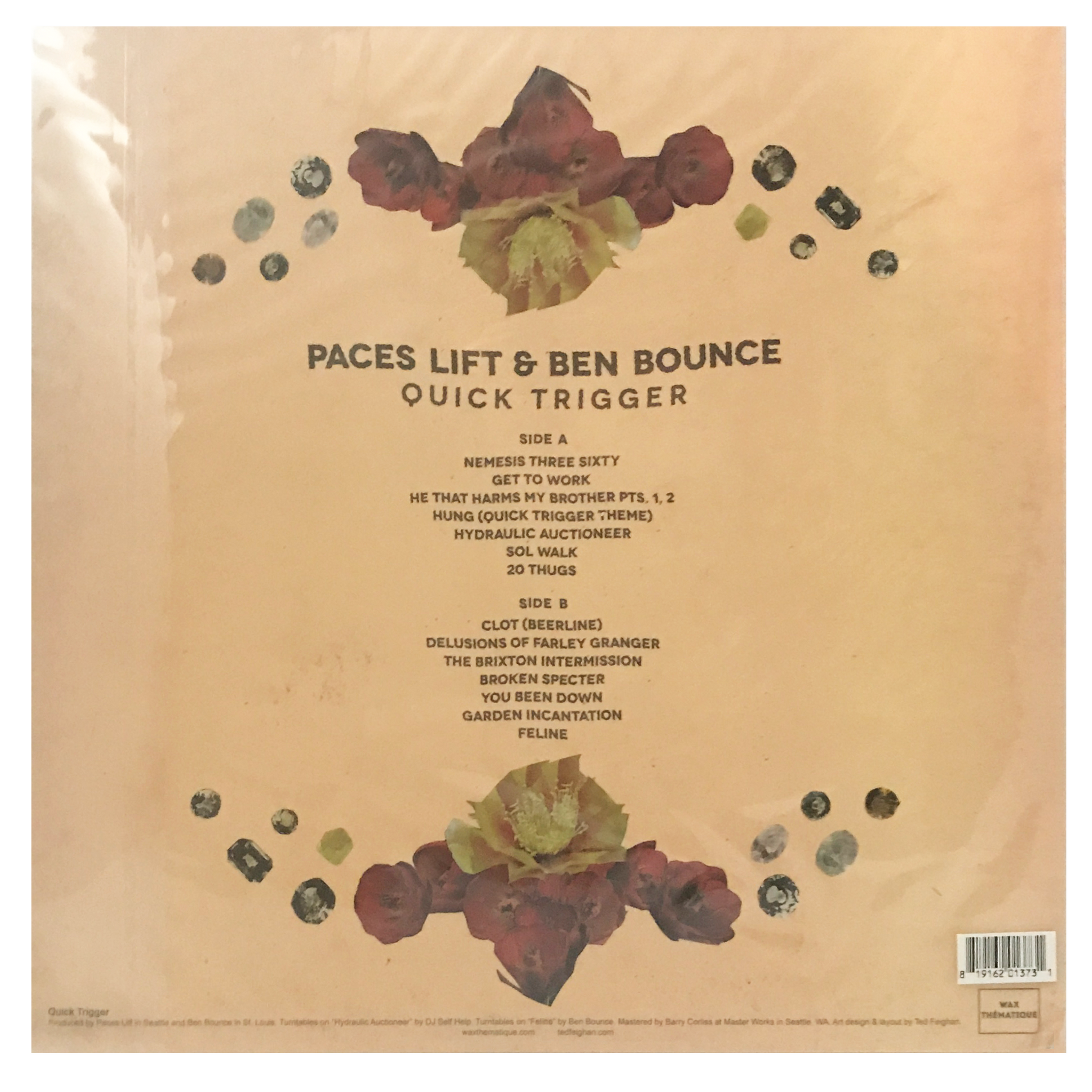 Paces Lift and Ben Bounce - Quick Trigger. LP [SPAGHETTI WESTERN