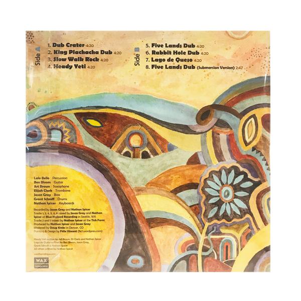Rezin Tooth / Polyrhythmics - Limited Color Vinyl LP [DUB/REGGAE] Wax Thématique #6