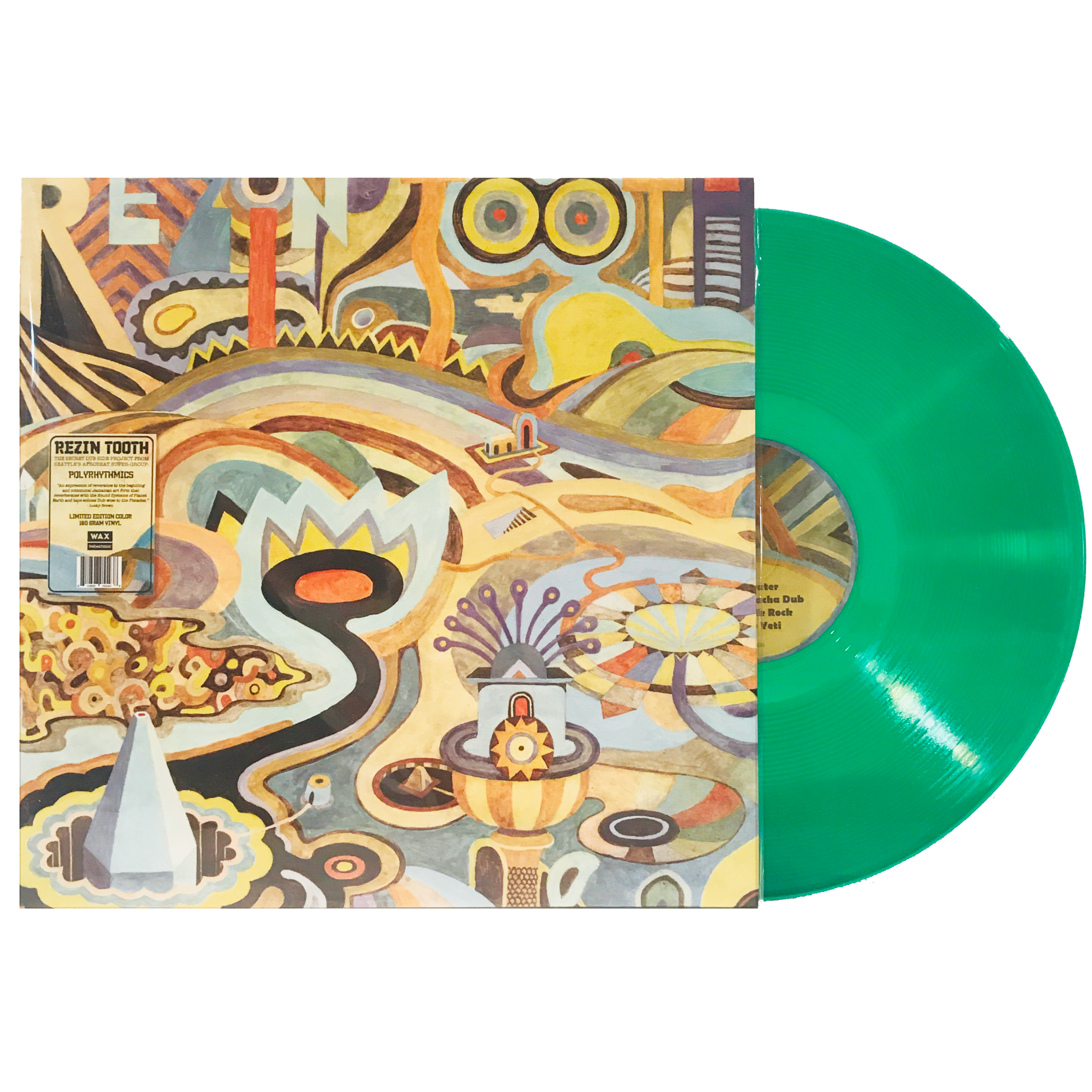 Rezin Tooth - Limited Color Vinyl LP [DUB/REGGAE] Wax Thématique #6