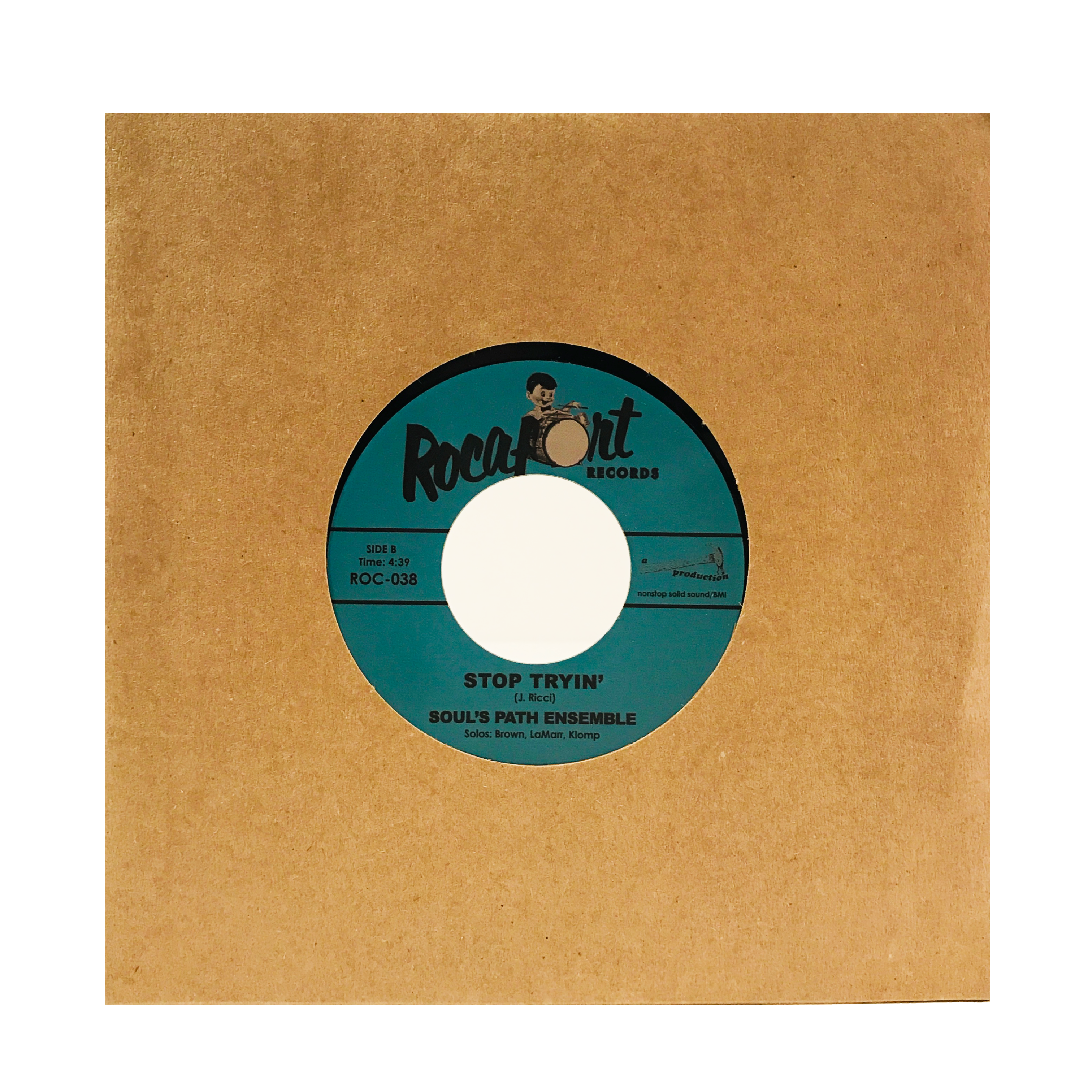 Broasted Or Fried" b/w "Stop Tryin 7" - Soul's Path Ensemble and The L.B.'S [FUNK/SOUL]