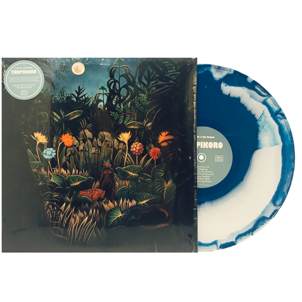 Nathan Womack and Ben Bounce "Tropikoro" Limited Color Vinyl [TROPICAL BEATS / INSTRUMENTAL HIP HOP] Wax Thématique #4