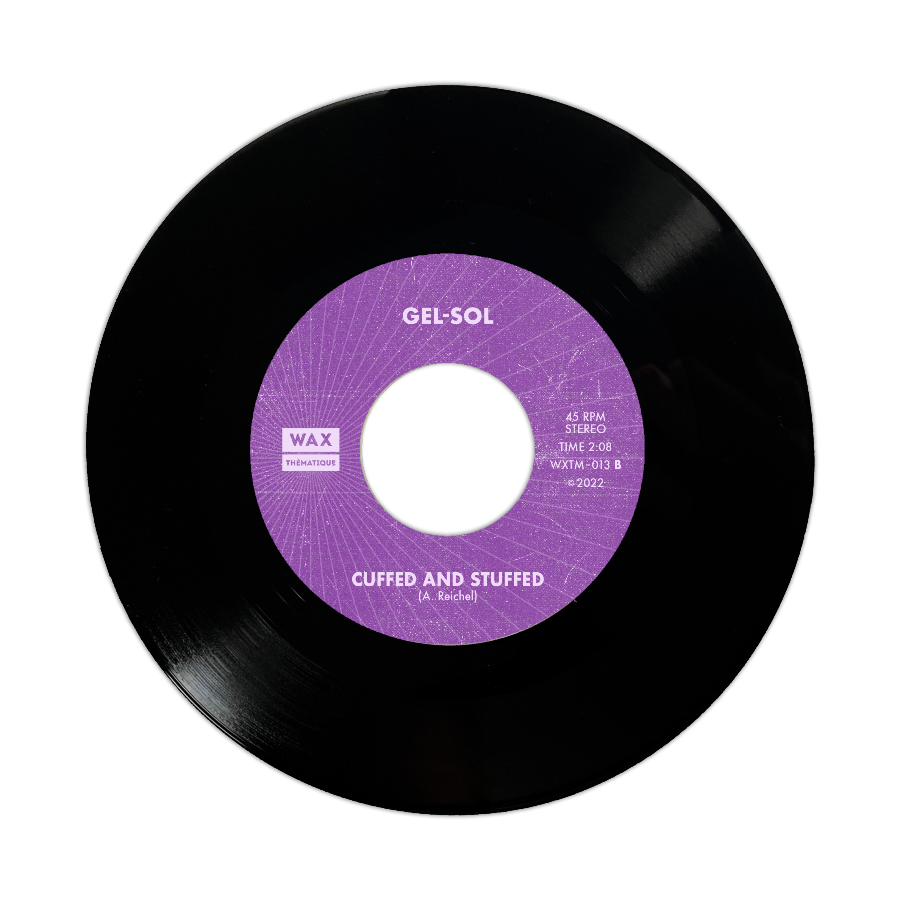 Gel-Sol - Nightshade 7" [LIBRARY / INSTRUMENTAL] Wax Thématique #13