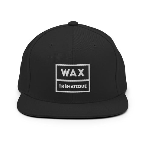 Section Logo - Snapback Hat [BLACK / WHITE]