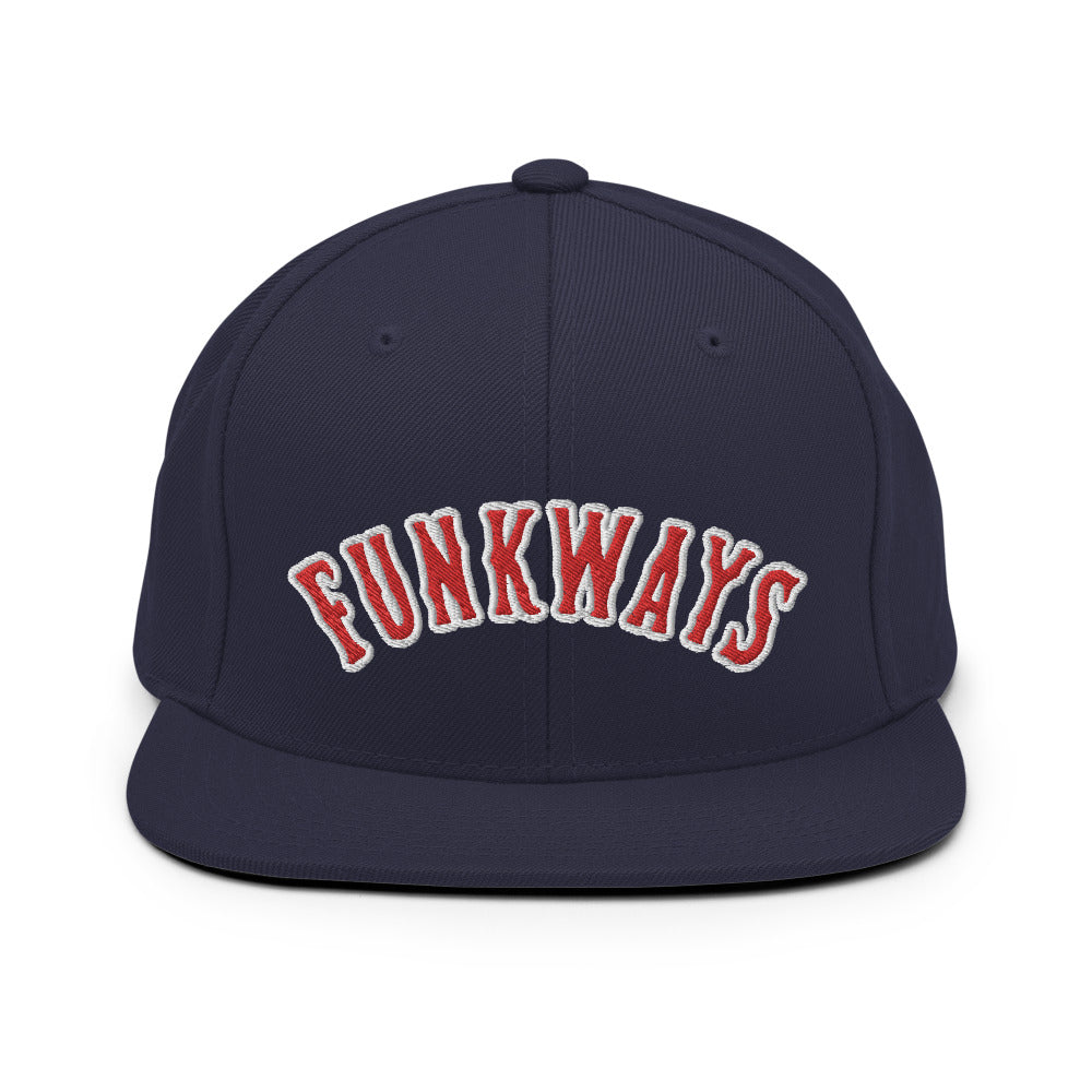 Funkways Ballclub - Snapback Hat [NAVY/RED]